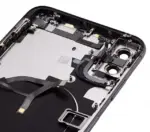 Capac Spate Sticla iPhone XS Max AMPlus (No Logo) (Space Gray) - imagine 9