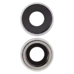 Lentila Camera Spate Cu Suport Si Rama iPhone XR AMPlus (White) (10 Pack) - imagine 2