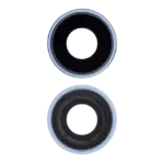 Lentila Camera Spate Cu Suport Si Rama iPhone XR AMPlus (Blue) (10 Pack) - imagine 2