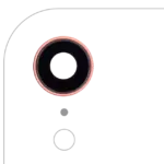 Lentila Camera Spate Cu Suport Si Rama iPhone XR AMPlus (Coral) (10 Pack)