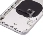 Capac Spate Sticla iPhone XR AMPlus (No Logo) (Silver) - imagine 10