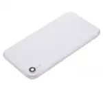Capac Spate Sticla iPhone XR AMPlus (No Logo) (Silver) - imagine 5