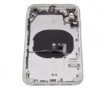 Capac Spate Sticla iPhone XR AMPlus (No Logo) (Silver) - imagine 7