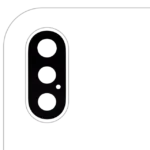 Sticla Camera Spate Cu Adeziv iPhone XS / XS Max (10 Pack) AMPlus