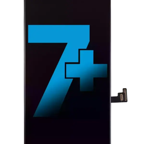 Display cu Placa Metalica iPhone 7 Plus Aftermarket (Black)