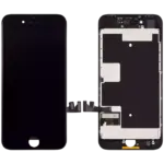 Display iPhone 8 / SE cu Placa Metalica Aftermarket (Black) - imagine 2