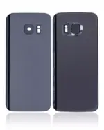Capac Spate Sticla Samsung Galaxy S7 Service Pack Original (Black Onyx) - imagine 2
