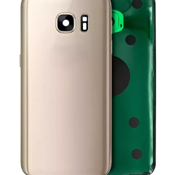 Capac Spate Sticla Samsung Galaxy S7 Service Pack Original (Gold Platinum)