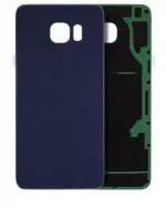 Capac Spate Sticla Samsung Galaxy S6 Edge Plus Service Pack Original (Black Sapphire)