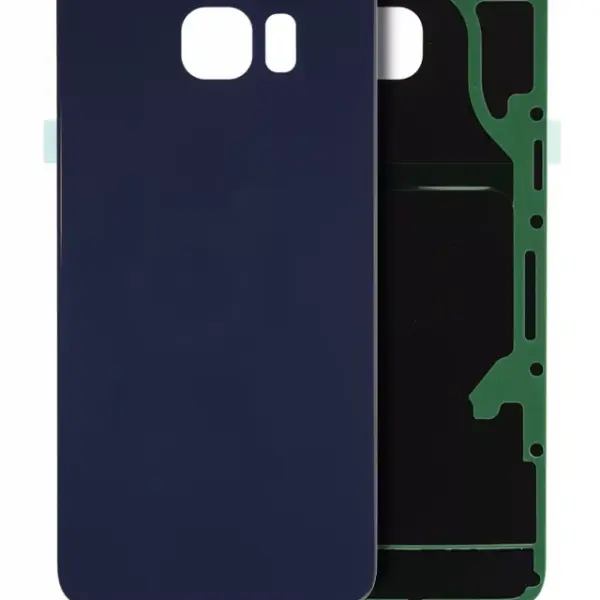 Capac Spate Sticla Samsung Galaxy S6 Edge Plus Service Pack Original (Black Sapphire)