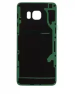 Capac Spate Sticla Samsung Galaxy S6 Edge Plus Service Pack Original (Black Sapphire) - imagine 2