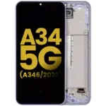 Display telefon Samsung Galaxy A34 (A346) Refurbished (Violet)