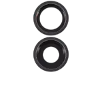 Lentila Camera Spate Cu Suport Si Rama iPhone 11 ( 2 Piece) AMPlus (Black) - imagine 2