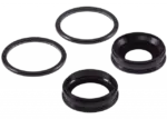 Lentila Camera Spate Cu Suport Si Rama iPhone 11 ( 2 Piece) AMPlus (Black) - imagine 3