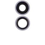 Lentila Camera Spate Cu Suport Si Rama iPhone 11 ( 2 Piece) AMPlus (Purple) - imagine 2