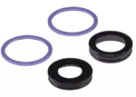 Lentila Camera Spate Cu Suport Si Rama iPhone 12 / 12 Mini AMPlus (Purple) - imagine 3