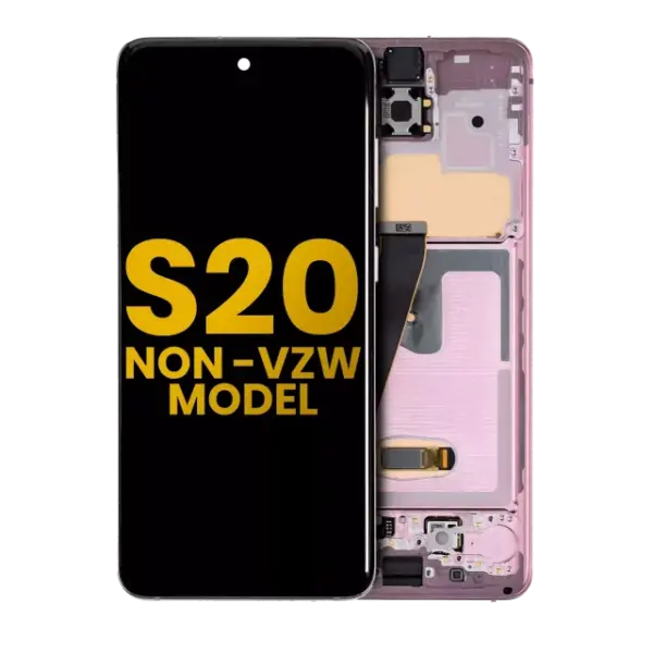 Display telefon Samsung Galaxy S20 5G (Non-Verizon 5G UW) Refurbished (Cloud Pink)