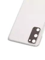 Capac Spate Sticla Samsung Galaxy S20 5G AMPlus (No Logo) (Cloud White) - imagine 8