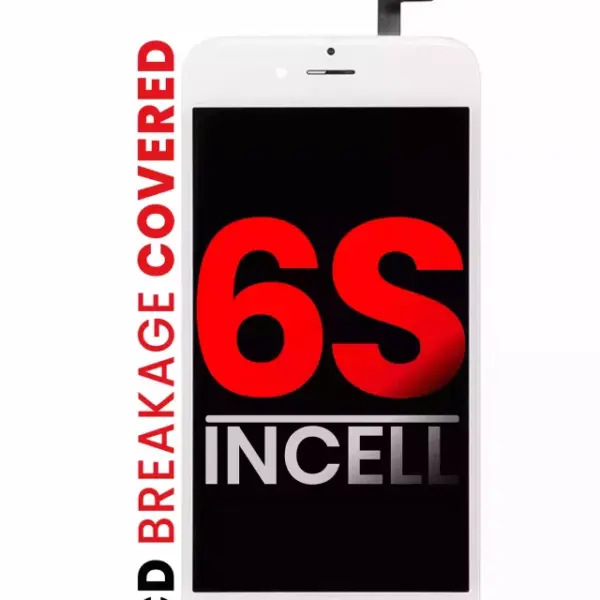 Display cu Placa Metalica iPhone 6S AMPro XO7 In-Cell (White)