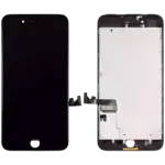 Display iPhone 7 Plus In-Cell cu Placa Metalica AMPro XO7  (Black) - imagine 2