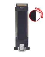 Cablu Flex Port Incarcare iPad Pro 12.9 (Silver / Gold)