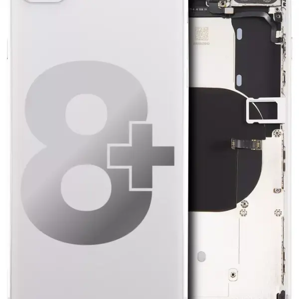 Carcasa Spate Telefon iPhone 8 Plus Pull A (Silver)