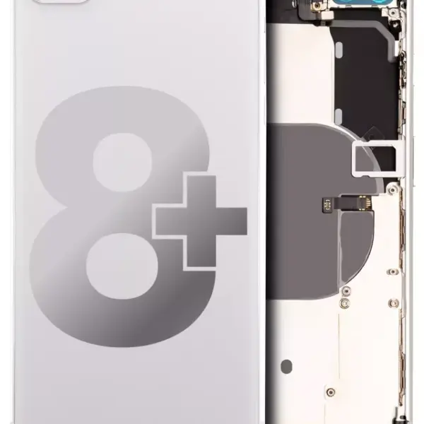 Carcasa Spate Telefon iPhone 8 Plus Pull C (Silver)