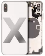 Carcasa Spate Telefon iPhone X Pull C (Silver)
