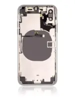 Carcasa Spate Telefon iPhone X Pull C (Silver) - imagine 3