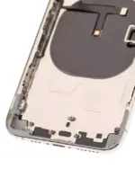 Carcasa Spate Sticla iPhone XS Pull A (Silver) - imagine 6