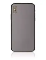 Carcasa Spate Sticla iPhone XS Pull B (Space Gray) - imagine 2