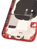 Carcasa Spate Sticla iPhone XR Pull A (Red) - imagine 3