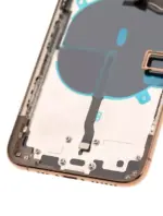 Carcasa Spate Sticla iPhone 11 Pro Pull A (Matte Gold) - imagine 4