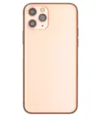 Carcasa Spate Sticla iPhone 11 Pro Pull A (Matte Gold) - imagine 6