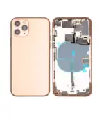 Carcasa Spate Sticla iPhone 11 Pro Pull A (Matte Gold) - imagine 8