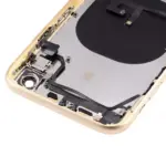 Capac Spate Sticla iPhone XR AMPlus (No Logo) (Yellow) - imagine 10