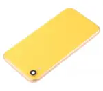 Capac Spate Sticla iPhone XR AMPlus (No Logo) (Yellow) - imagine 5