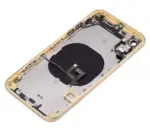 Capac Spate Sticla iPhone XR AMPlus (No Logo) (Yellow) - imagine 6