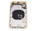 Capac Spate Sticla iPhone XR AMPlus (No Logo) (Yellow) - imagine 7
