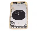 Capac Spate Sticla iPhone XR AMPlus (No Logo) (Yellow) - imagine 8