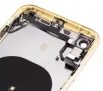 Capac Spate Sticla iPhone XR AMPlus (No Logo) (Yellow) - imagine 9