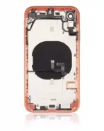 Capac Spate Sticla iPhone XR AMPlus (No Logo) (Coral) - imagine 4