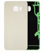 Capac Spate Sticla Samsung Galaxy S6 Edge Plus AMPlus (No Logo) (Gold Platinum)