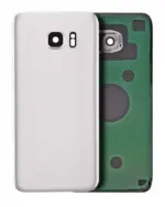Capac Spate Sticla Samsung Galaxy S7 AMPlus (No Logo) (White)