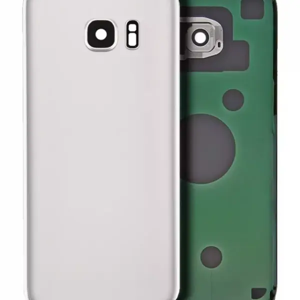Capac Spate Sticla Samsung Galaxy S7 AMPlus (No Logo) (White)