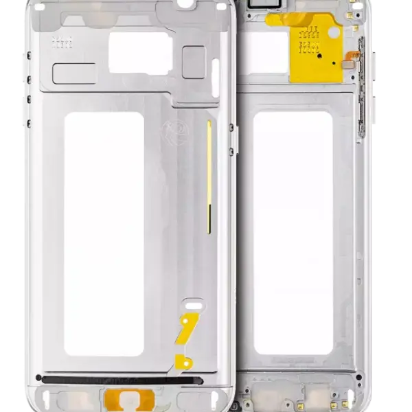 Carcasa Mijloc Samsung Galaxy S7 Edge (White)