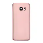 Capac Spate Sticla Samsung Galaxy S7 Edge AMPlus (No Logo) (Rose Pink) - imagine 5
