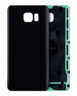 Capac Spate Sticla Samsung Galaxy Note 5 Service Pack Original (Black)