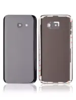 Capac Spate Sticla Samsung Galaxy A5 (Black) - imagine 4