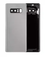 Capac Spate Sticla Samsung Galaxy Note 8 AMPlus (No Logo) (Silver)